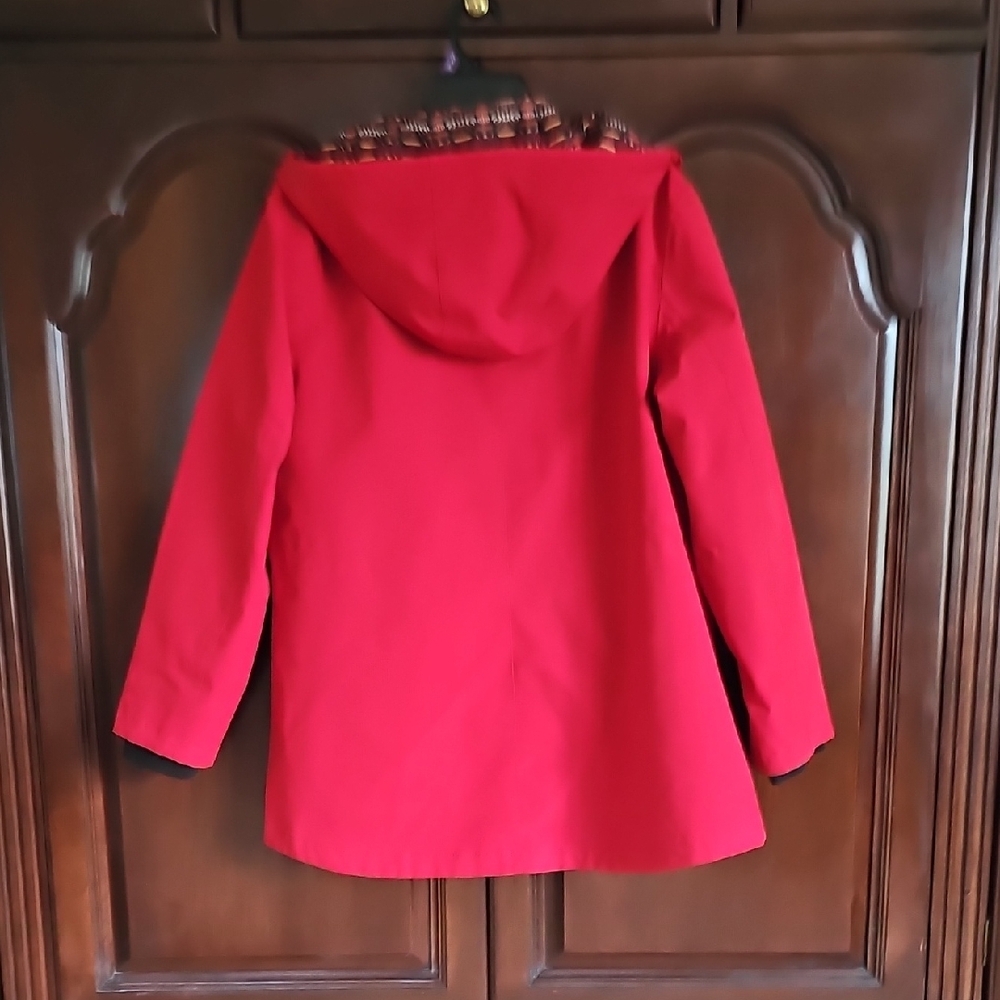 Pendleton Women's Red Utility Jacket with Pattern… - image 3